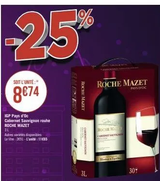 cabernet sauvignon roche mazet