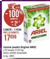 lessive Ariel