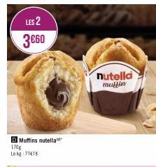 muffins Nutella