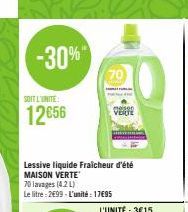 lessive liquide Maison Verte