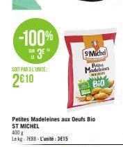 oeufs bio St michel