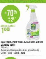 promos L'Arbre Vert