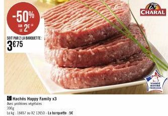 viande bovine Charal