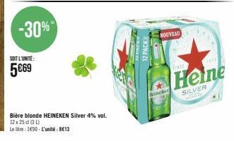 bière blonde Heineken