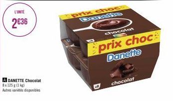 chocolat Danette