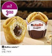 muffins Nutella