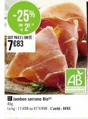 jambon serrano 