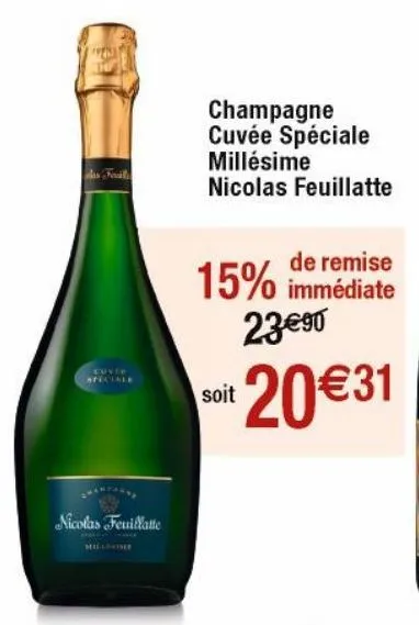 champagne nicolas feuillatte
