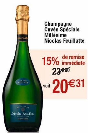 champagne Nicolas Feuillatte