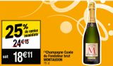 Champagne brut offre à 18,11€ sur Cora