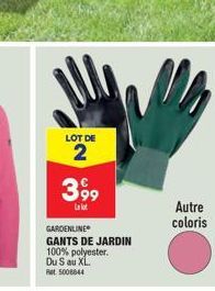 gants de jardin 