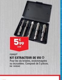 extracteur de vis Ferrex