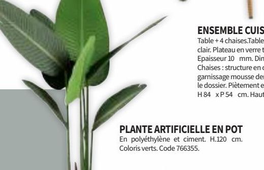 plantes artificielles