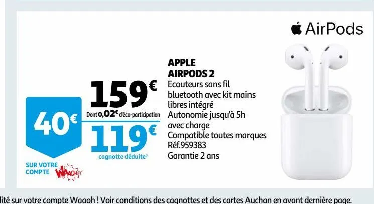 apple  airpods 2