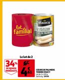 CŒURS DE PALMIERS  TENDRE D'AUCY offre à 4,61€ sur Auchan