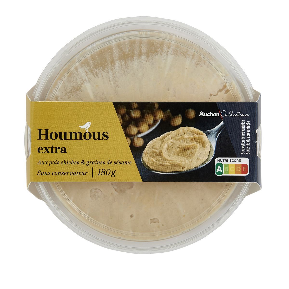 HOUMOUS AUCHAN COLLECTION