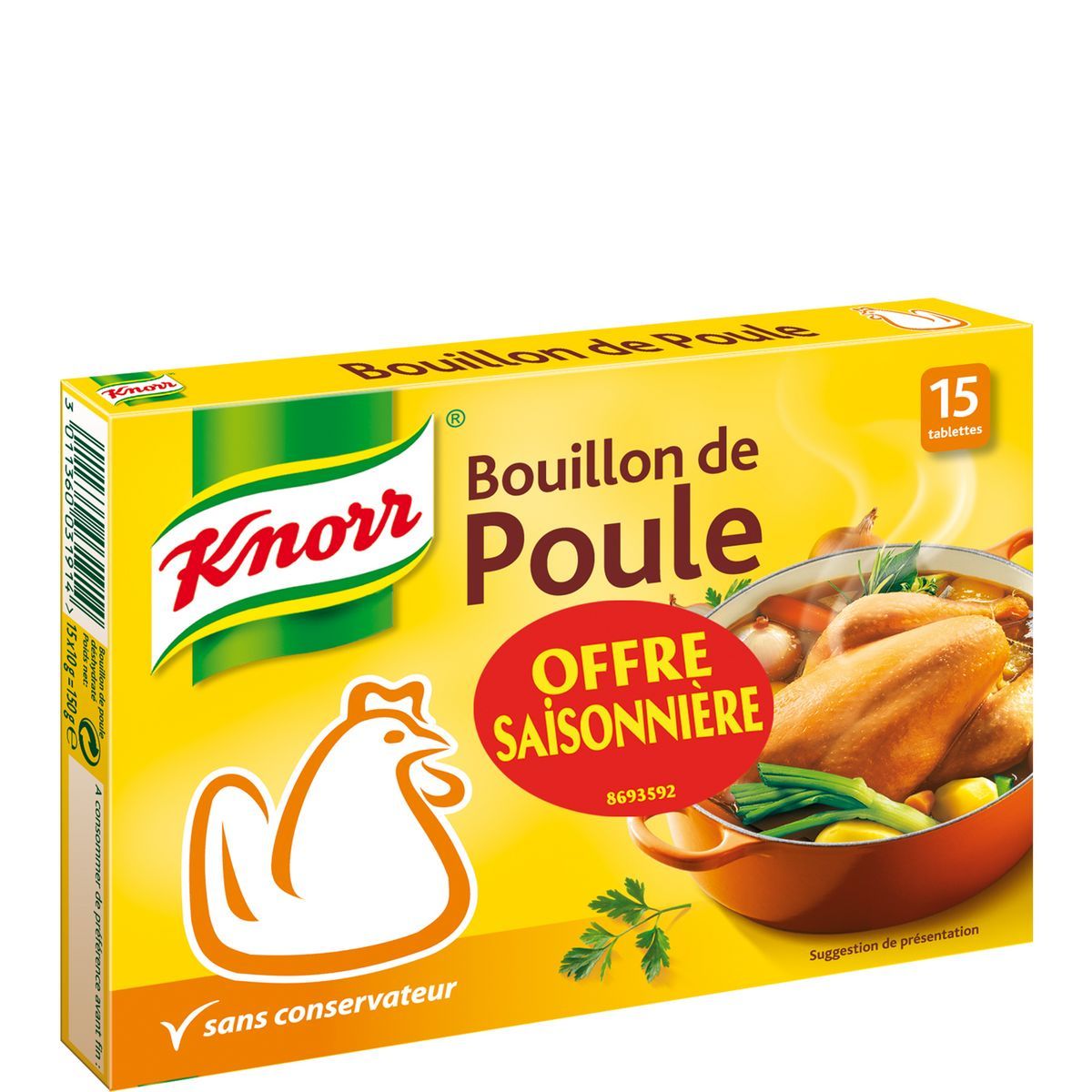 BOUILLON DE POULE KNORR