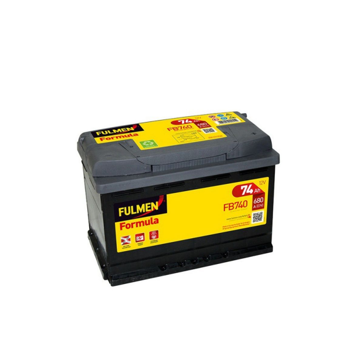  BATTERIE FULMEN 680 A 74 AH