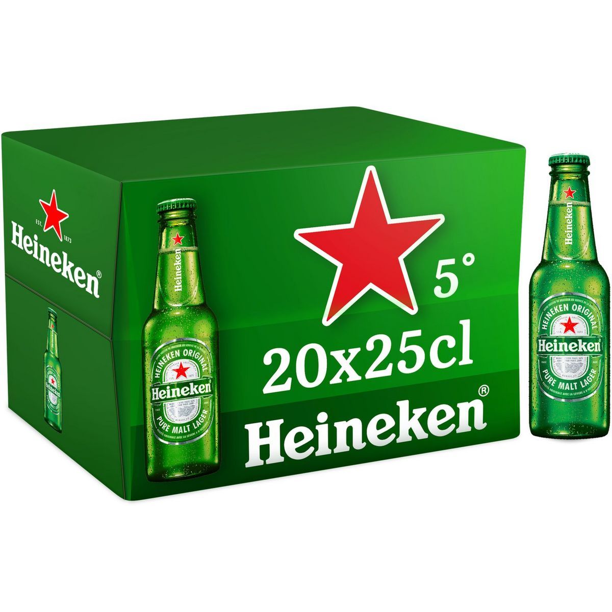 BIÈRE BLONDE HEINEKEN