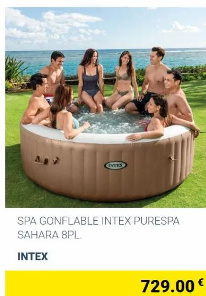 spa gonflable intex