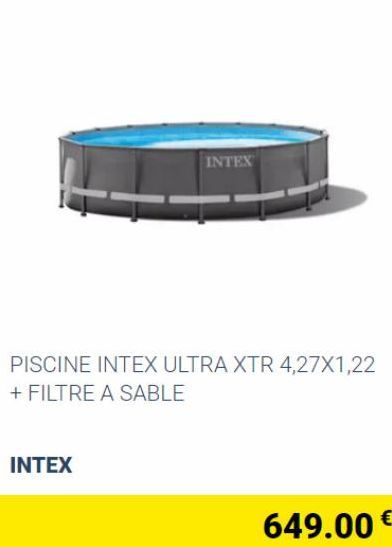 filtre à sable Intex