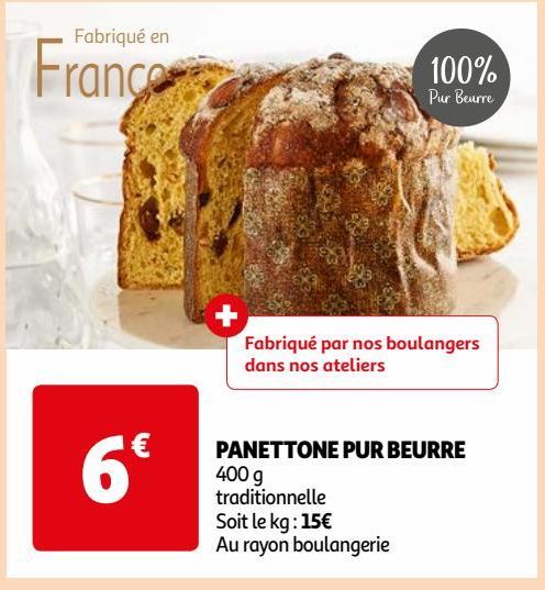 PANETTONE PUR BEURRE