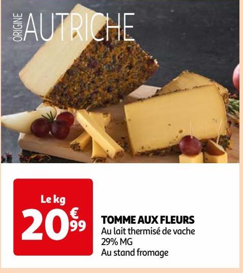 TOMME AUX FLEURS