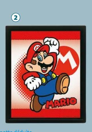 Le cadre 3D Mario 