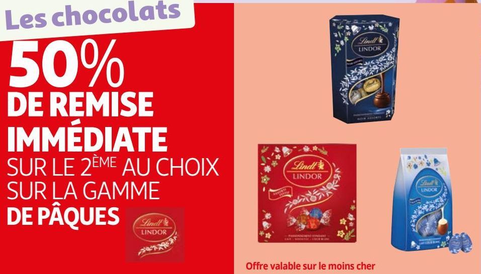  LA GAMME  DE PÂQUES Lindt