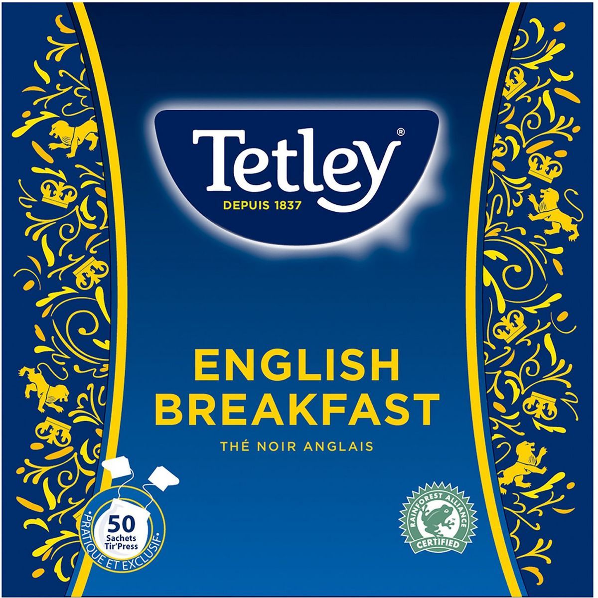 THE TETLEY ENGLISH  BREAKFAST