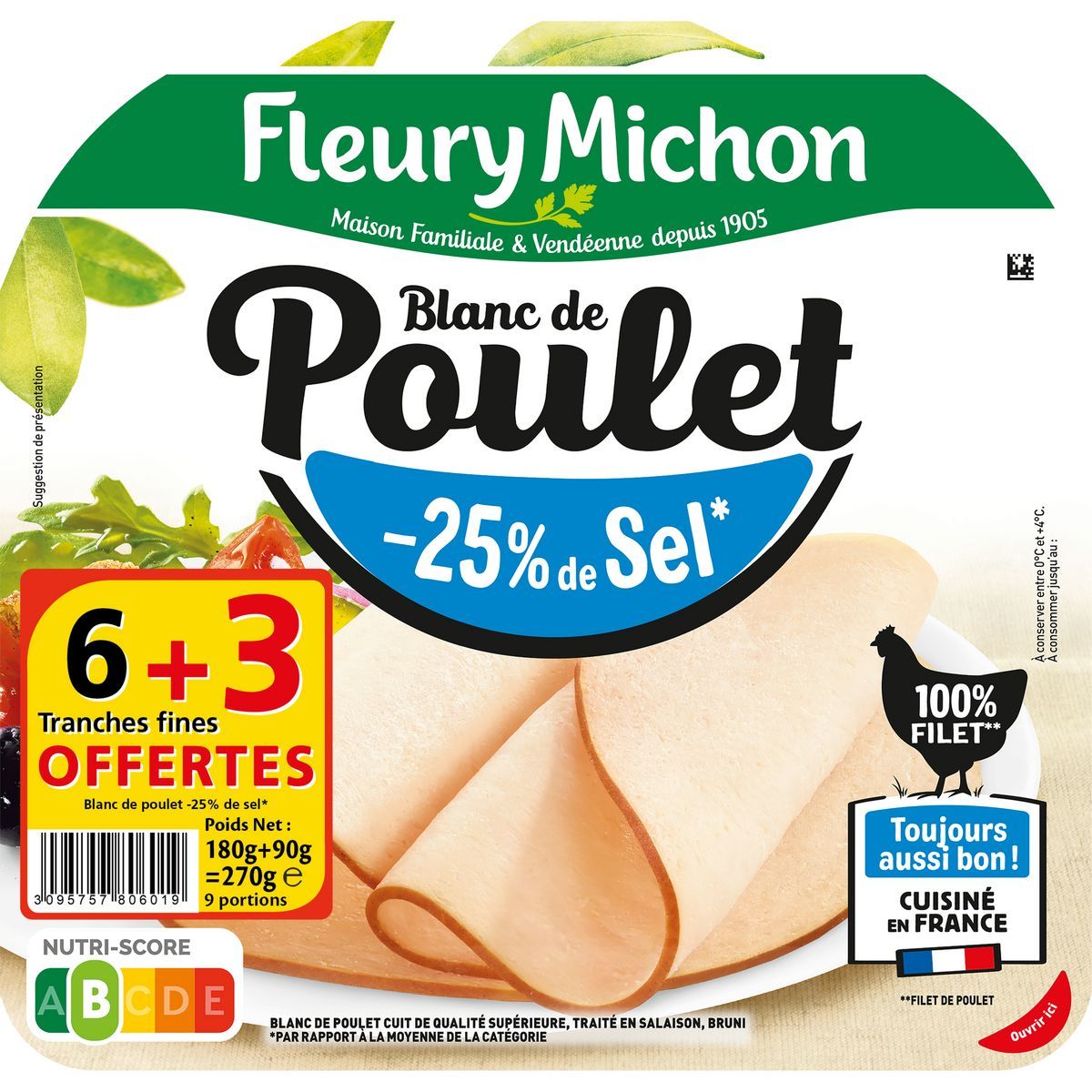 BLANC DE POULET FLEURY MICHON