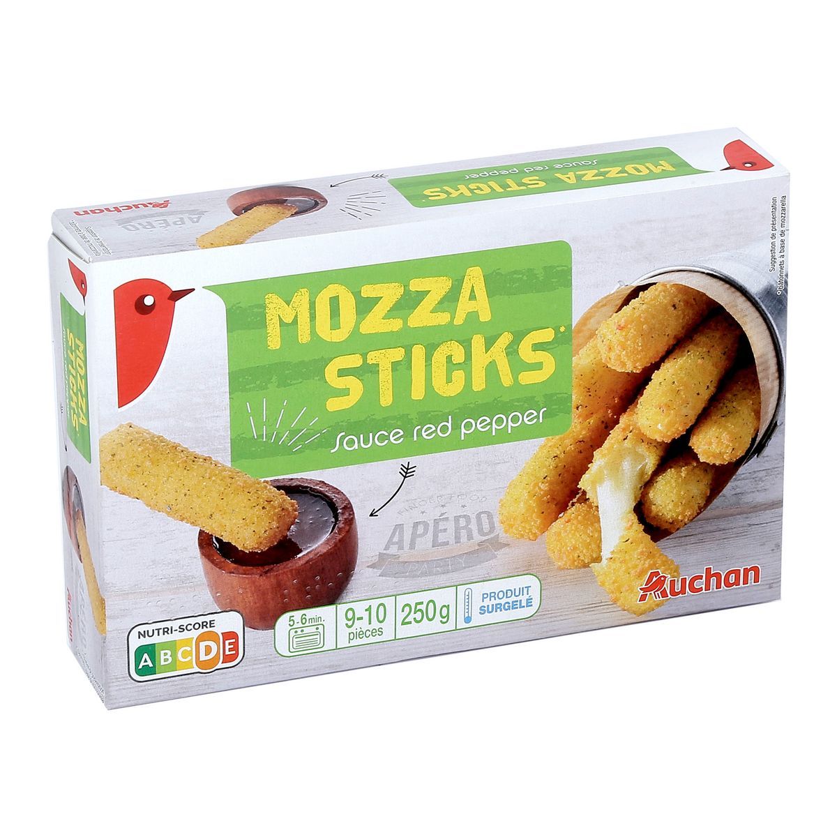 MOZZA STICK SAUCE RED PEPPER AUCHAN