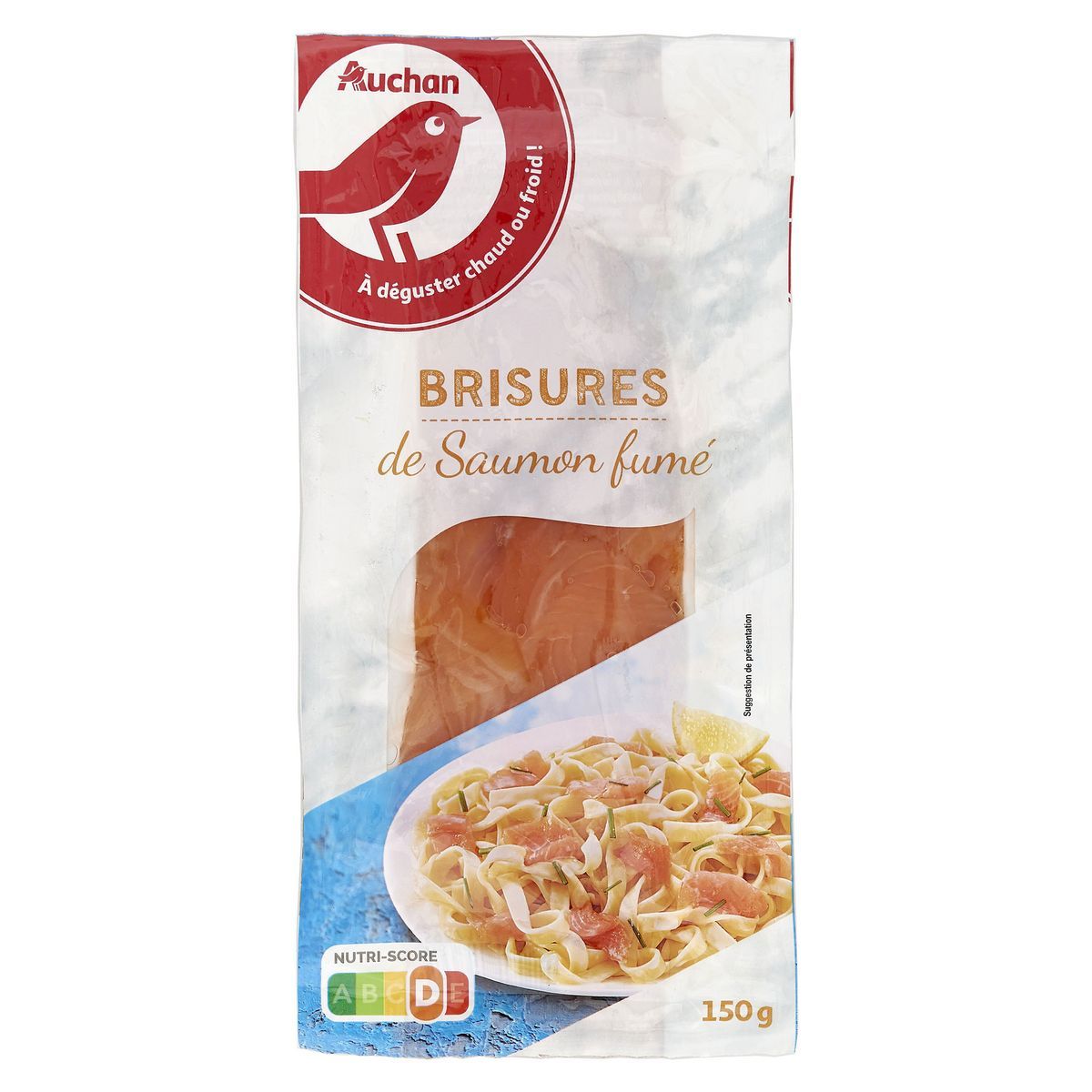 BRISURES DE SAUMON FUMÉ AUCHAN