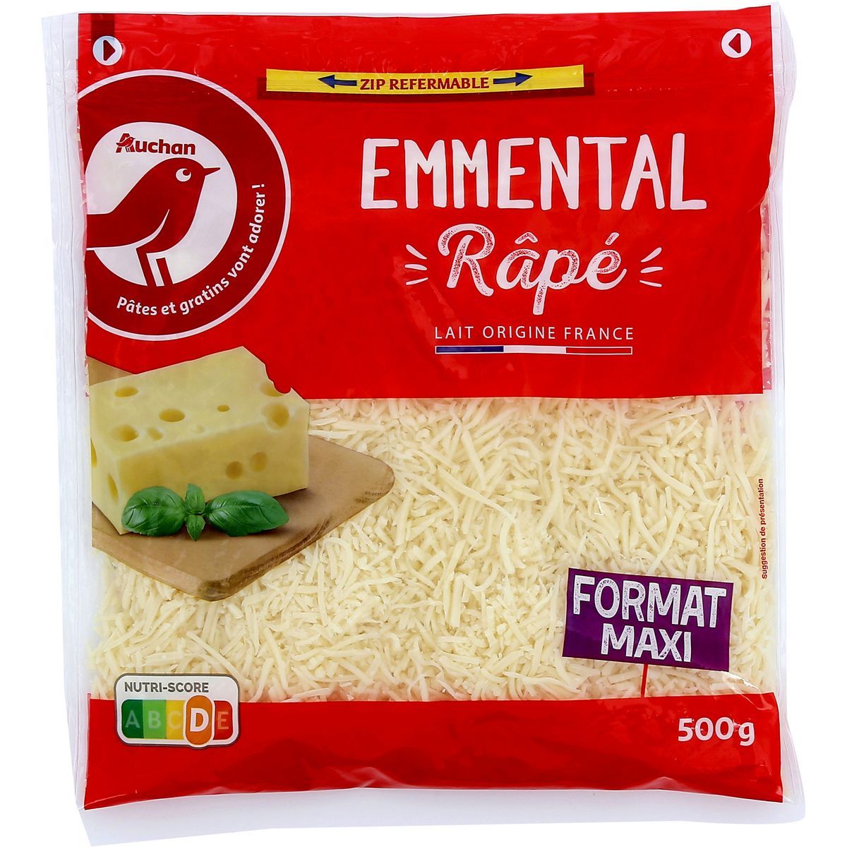 EMMENTAL RÂPÉ  AUCHAN