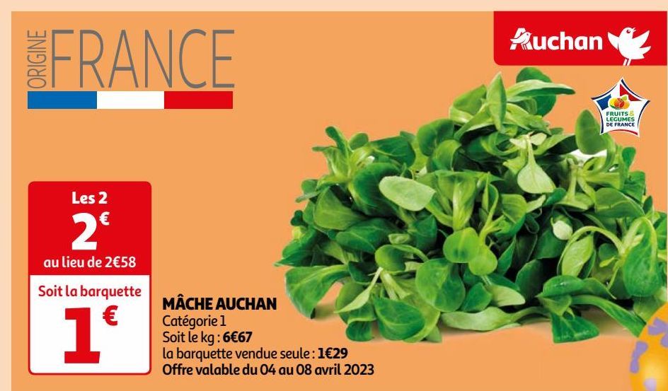  MÂCHE AUCHAN