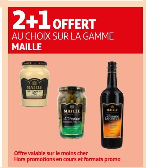 LA GAMME  MAILLE