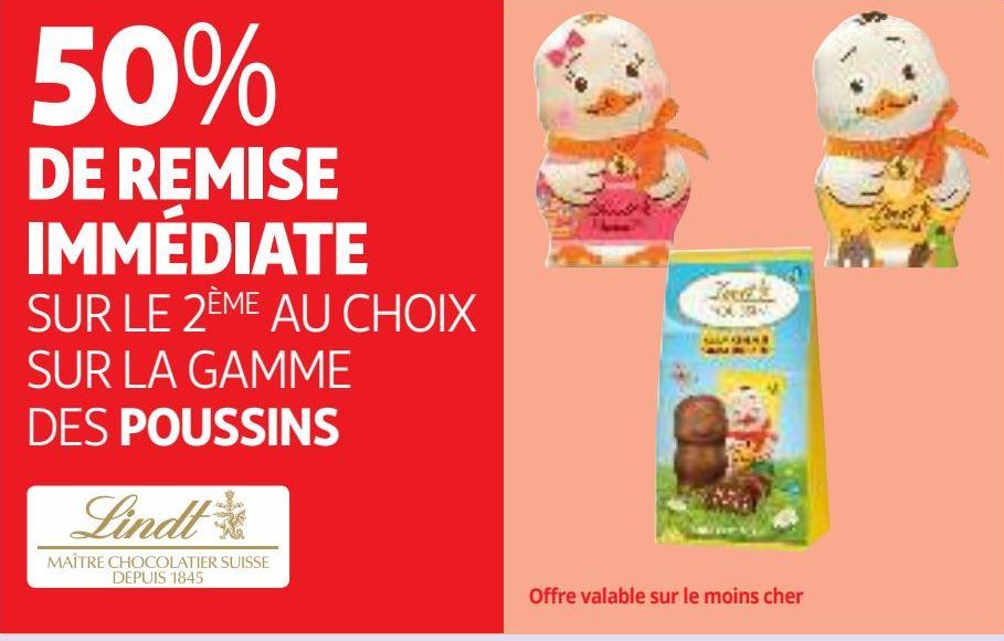  LA GAMME  DES POUSSINS Lindt