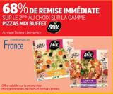  LA GAMME  PIZZAS MIX BUFFET offre sur Auchan Supermarché