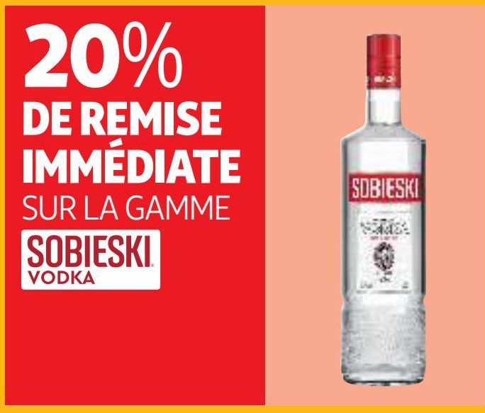 LA GAMME Sobieski Vodka 