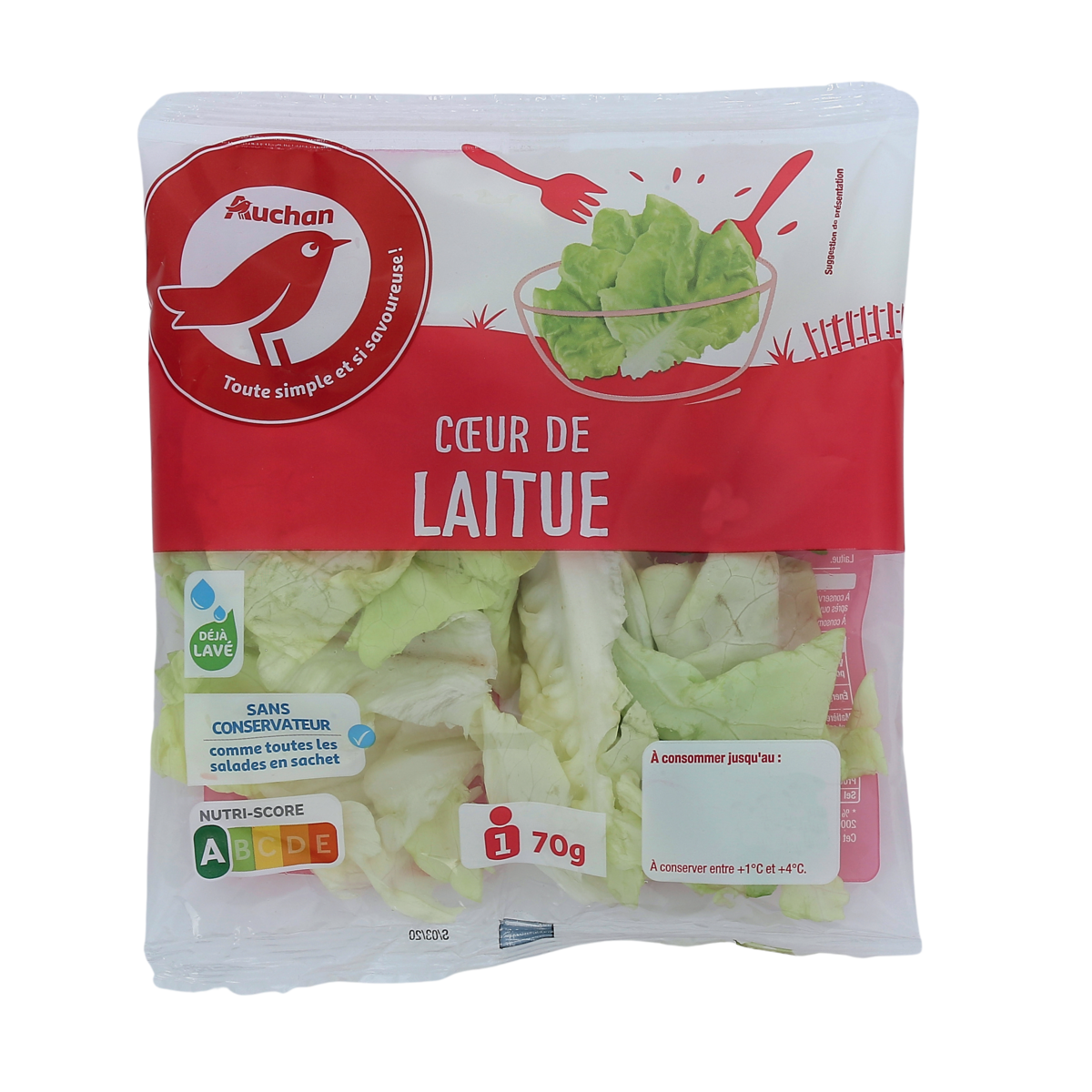 LAITUE AUCHAN