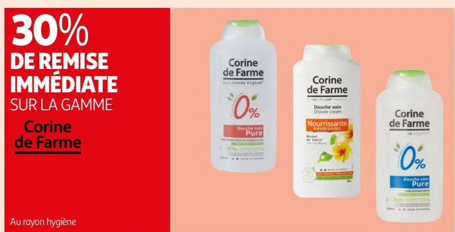 la gamme corine de farme