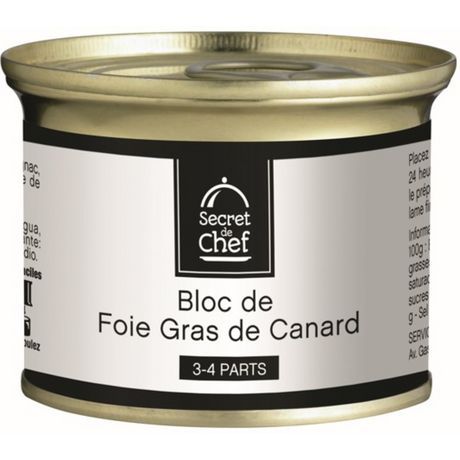  BLOC DE FOIE GRAS DE  CANARD SECRET DE CHEF