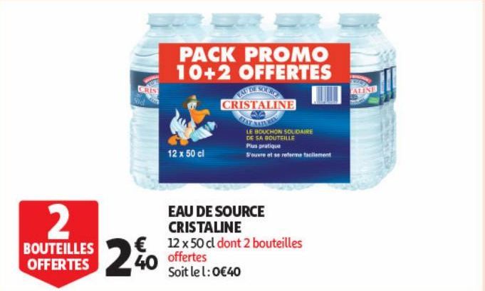 EAU DE SOURCE CRISTALINE