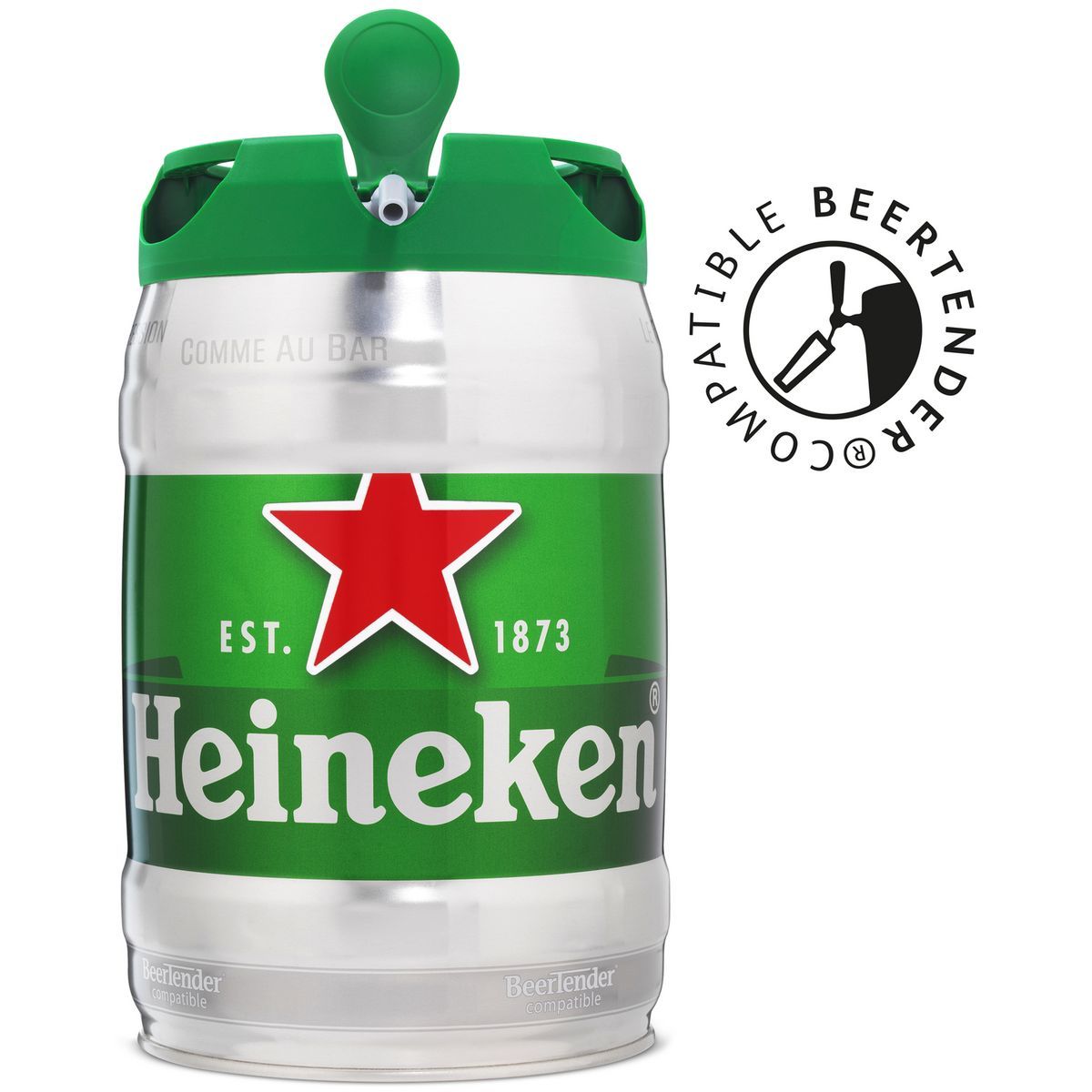 Mini Fût 5l Heineken