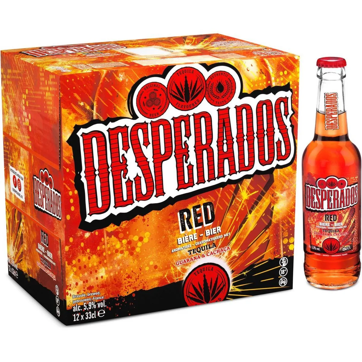 bière aromatisée desperados red