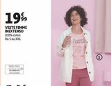 Veste femme Inextenso offre à 19,99€ sur Auchan