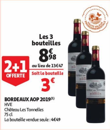 Bordeaux AOP 2019 