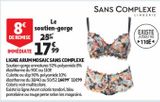 Linge arum mosaic Sans Complexe offre à 17,99€ sur Auchan