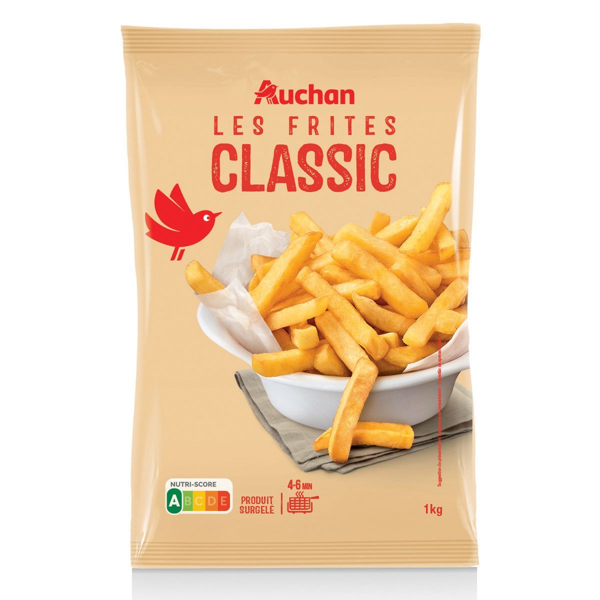 Frites classic surgelées Auchan