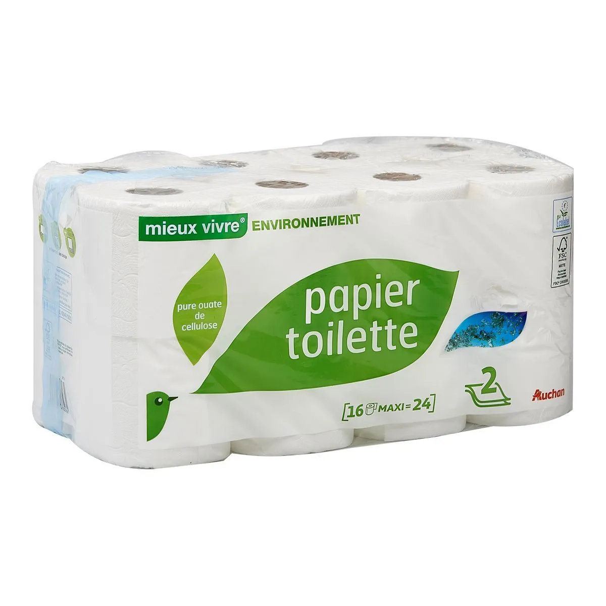 papier toilette mieux vivre environnement auchan 